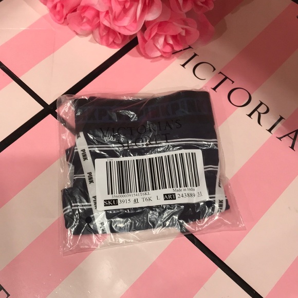 4/$38 💖PINK Victoria’s Secret Logo Boyshort - Picture 5 of 7